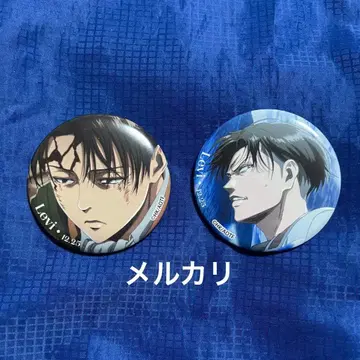 진격의 거인 리바이 birthday 트레이딩 캔뱃지 2