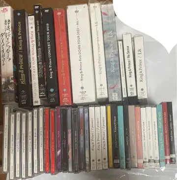 킹프리 CD DVD 싱글 드라마 투어 앨범 42장 세트