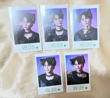 초특급 타쿠야 NINE LIVES 미니 사진 컴프