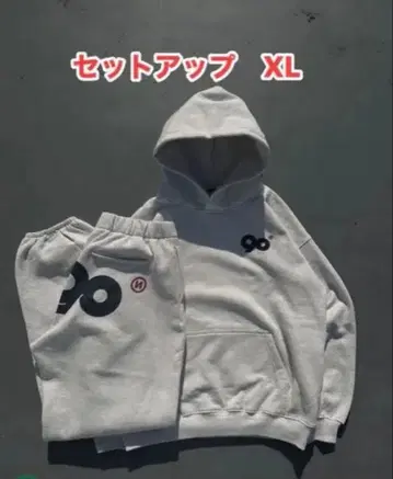 90 Logo Original Hoodie x Sweat Pants XL