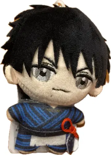 출입금지 두더지 백암복숭아궁목 봉제인형 키링