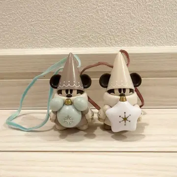 릴린린 캡슐 토이 화이트 브라운 디즈니 크리스마스 2025