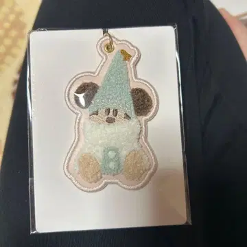 릴린린 키체인 스카이블루 디즈니 크리스마스 디즈니랜드 시