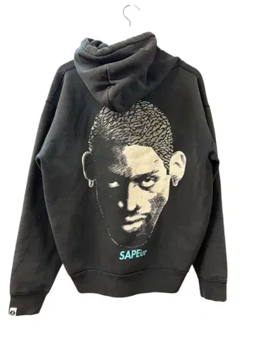 SAPEUR 사풀 로드맨 로고 후드티 후디 블랙 L