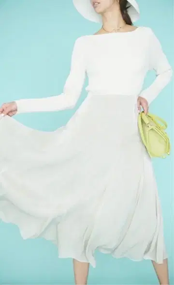 CELFORD 리브 니트 도킹 원피스