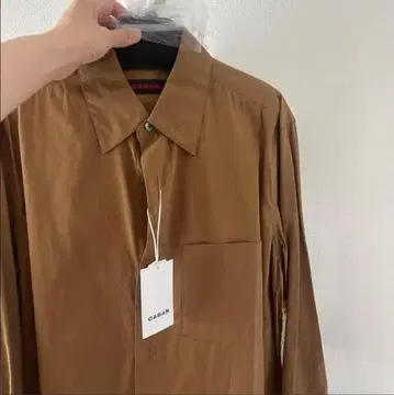 CABaN 캐번 베이지 코튼 셔츠 사이즈 S