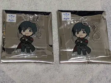 캐릭터 복권 사카모토 데이즈 나구모 E상 아크릴 키링 2개 세트