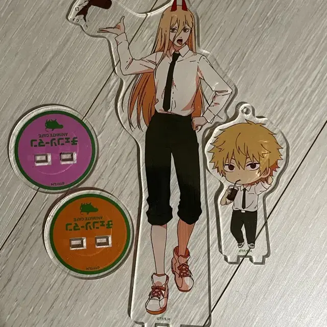 체인소맨 파워 덴지 애니메이트 카페 콜라보 아크릴 스탠드