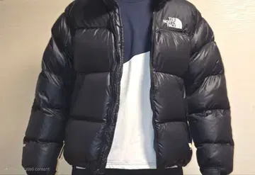 THE NORTH FACE 700 필파워 다운 자켓, 블랙,