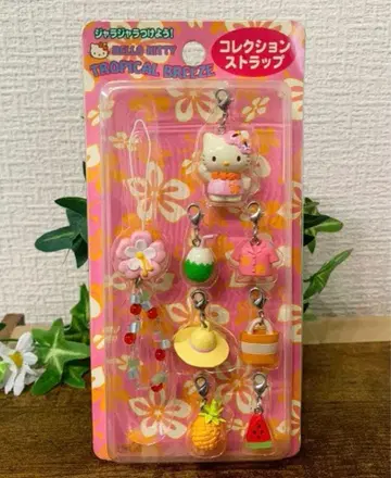 초레어 헬로키티 컬렉션 스트랩 트로피컬 후르츠 헤이세이 레트로