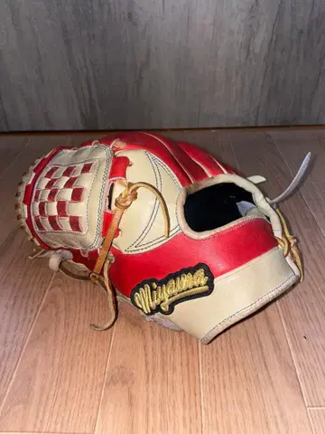 미야마 오리지널 연식 경식 겸용 왼쪽 내야용