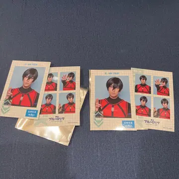 블루스테이지 블루 록 에피 나기 증명사진풍 씰