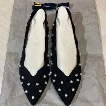 offen 오펜 스캘럽 펄 펌프스 36