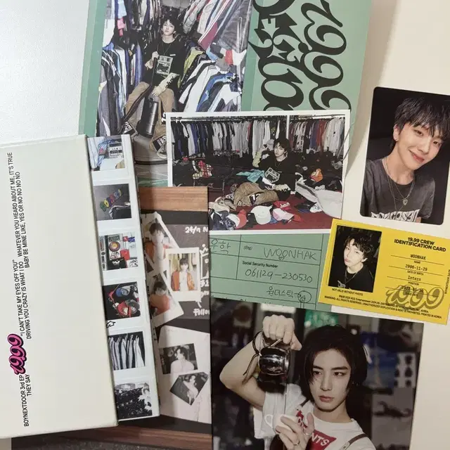 보이넥스트도어 19.99 개봉앨범 포카포함