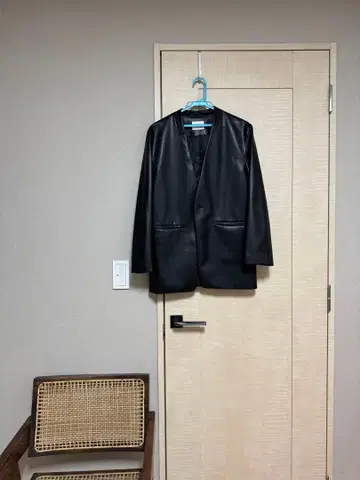 MIESROHE 블랙 가죽 자켓 사이즈 0