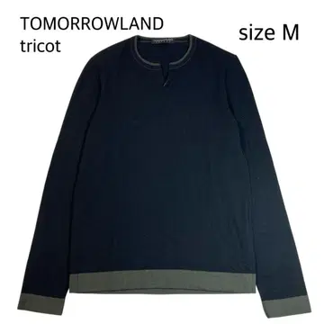 [ sizeM ] 새상품급 TOMORROWLAND tricot 울 니트