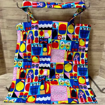 세일 미사용 새상품 마리메꼬 토트백/패브릭백 란츠