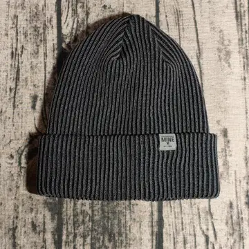 MINE / 마인 스트라이프 페이퍼 니트 모자