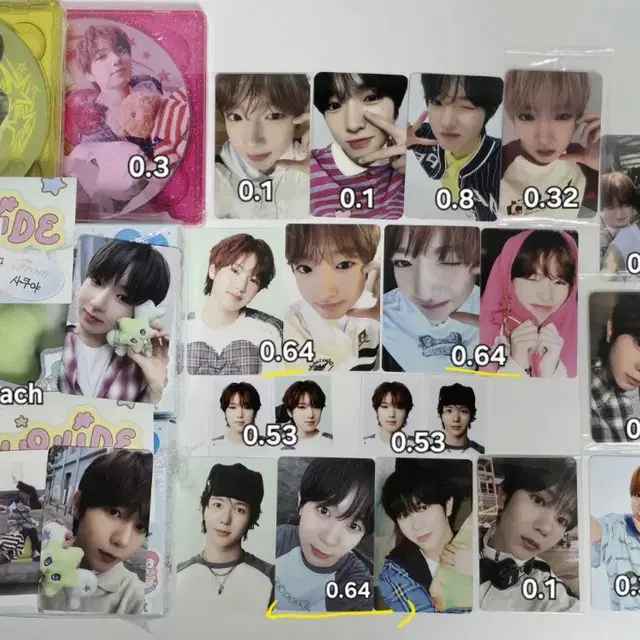 엔시티위시 사쿠야 료 굿즈 쥬얼 앨범 위츄 포카 트레카 증명사진