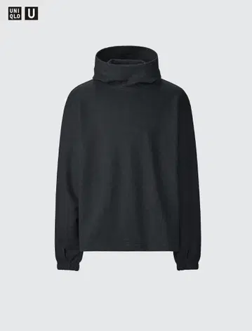 유니클로 브러쉬드 저지 풀 후드티 M 사이즈