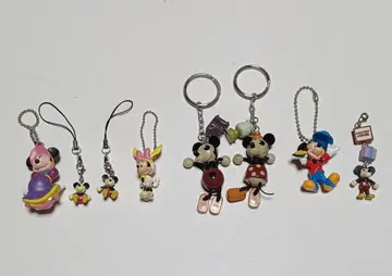 미키 미니 키링 스트랩 세트