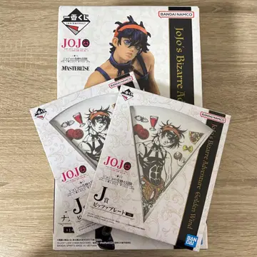 죠죠의 기묘한 모험 제일복권 나란차 기르가 피규어 플레이트