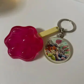 디즈니 주토피아 아이스 키링