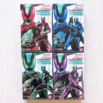 가면라이더 제츠 액션 피규어 4개 세트 피지 테크 에스 파라