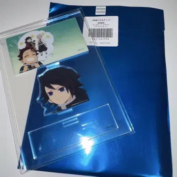 귀멸의 칼날 기둥 카페 미니 디오라마 아크릴 스탠드 토미오카 기유 오하기