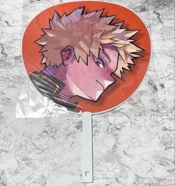 히로아카 바쿠고 카츠키 히어로 응원 점보 부채 점프샵