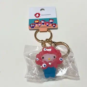 새상품 산리오 미야쿠미야쿠 클리어 키링 헬로키티 오사카 만박