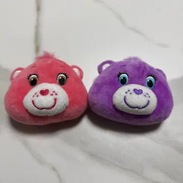 CareBears 케어베어 지퍼 파우치 2종 세트