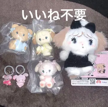 mikko characters 마스코트 피규어 BLACK RIBBON