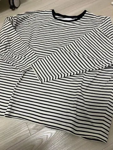 marmors 스트라이프 패턴 긴팔 티셔츠 36