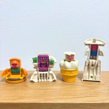 맥도날드 맥 로봇 체인저블 4종