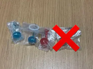 오타마톤 가챠가챠 블루 핑크 레드