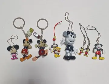 미키 미니 키링 스트랩 세트