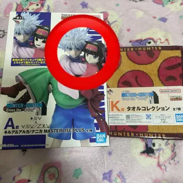 HUNTER x HUNTER 제일복권 A상 키루아&아르카 피규어