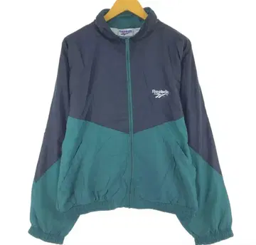 90s 리복 Reebok 백 로고 나일론 자켓 L