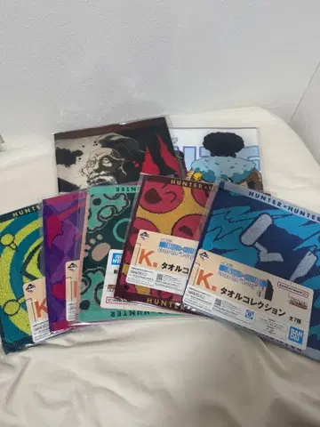 HUNTER x HUNTER 제일복권 K상 타월 컴프 세트