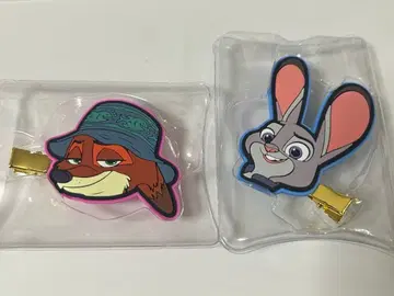 [ 미사용 새상품 ] 닉&주디 앞머리 클립 주토피아2