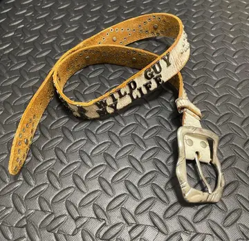 가죽 벨트 WILD GUY LIFE 스터드 벨트 HTC