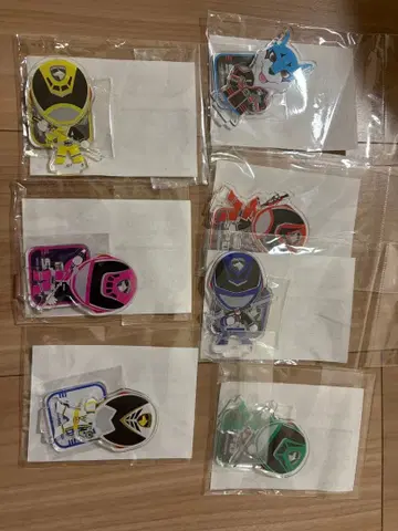 특수전대 데카레인저 SD 아크릴 스탠드 7개