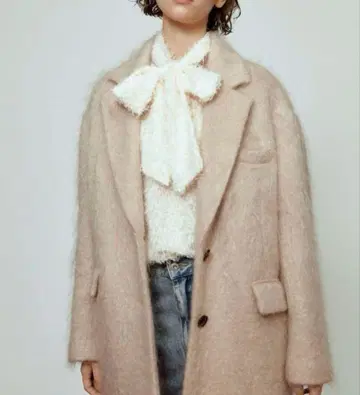 택 포함 미사용 새상품 FRAY I.D 오버 자켓 사이즈 1