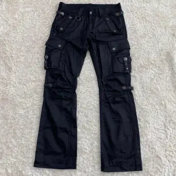 Tornado Mart Y2K archive 코팅 카고 팬츠