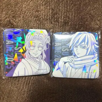 귀멸의 칼날 귀멸의 연회 원화 글리터 캔뱃지 코쵸우 시노부 토미오카 기유