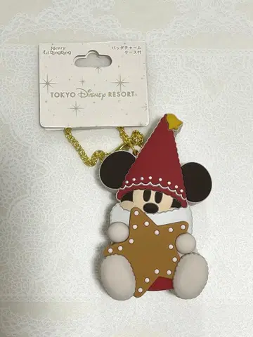 디즈니 리조트 미키 릴린린 백참 케이스 포함