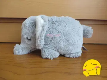 미사용 이츠노노모리 공원 한정판 코끼리 봉제 인형