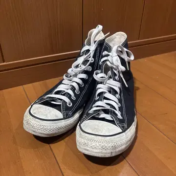 Converse 블랙 하이컷 스니커즈