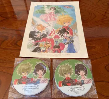 Tales of Destiny 2 오리지널 코스터 세트